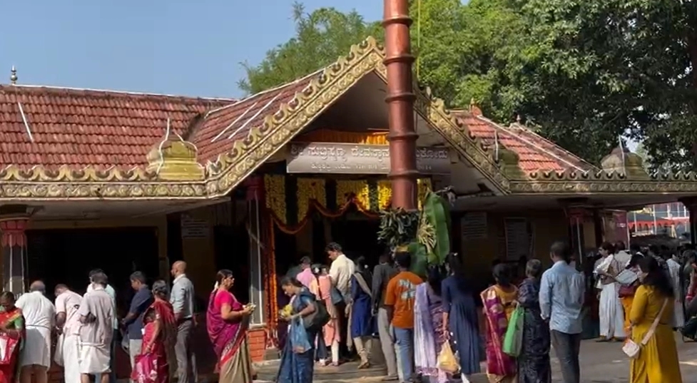 ಶ್ರೀ ಕುಕ್ಕೆ ಸುಬ್ರಹ್ಮಣ್ಯ ದೇವಸ್ಥಾನದ ವಾರ್ಷಿಕ ಆದಾಯ 155.95 ಕೋಟಿ ರೂ. ಏರಿಕೆ - News Karnataka