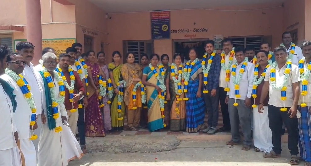 ಕಿರುಗಸೂರು ಗ್ರಾಮ ಪಂಚಾಯಿತಿಗೆ ನೂತನ ಅಧ್ಯಕ್ಷರಾಗಿ ನಾಗರತ್ನಮ್ಮ ಅವಿರೋಧವಾಗಿ ಆಯ್ಕೆ - News Karnataka