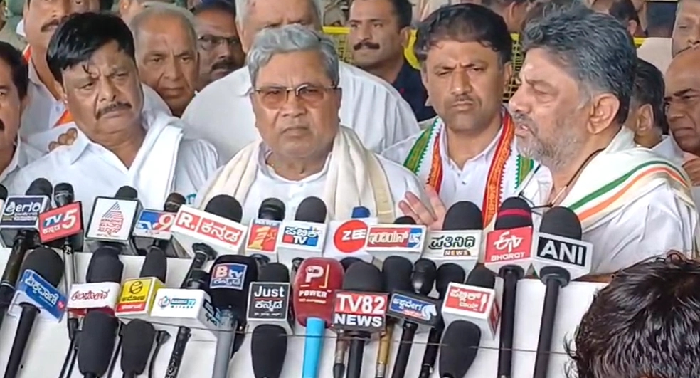 ನಾನು ಡಿ.ಕೆ ಶಿವಕುಮಾರ್ ಚೆನ್ನಾಗಿಯೇ ಇದ್ದೇವೆ: ಸಿಎಂ - News Karnataka