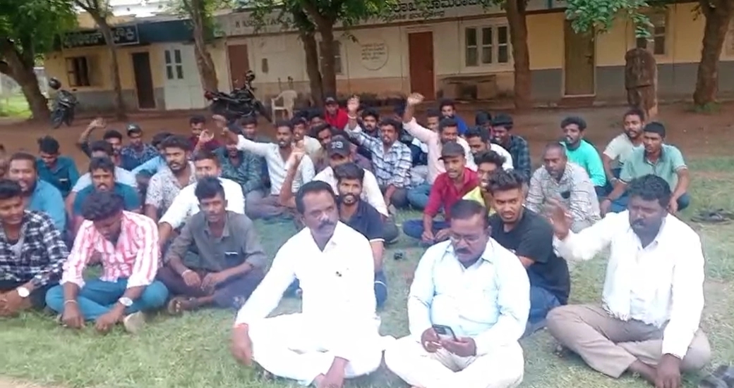 ವಿವಿಧ ಬೇಡಿಕೆಗಳ ಈಡೇರಿಕೆಗೆ ಆಗ್ರಹಿಸಿ ಗೂಡ್ಸ್ ವಾಹನ ಚಾಲಕರು ಹಾಗೂ ಮಾಲೀಕರಿಂದ ಪ್ರತಿಭಟನೆ - News Karnataka