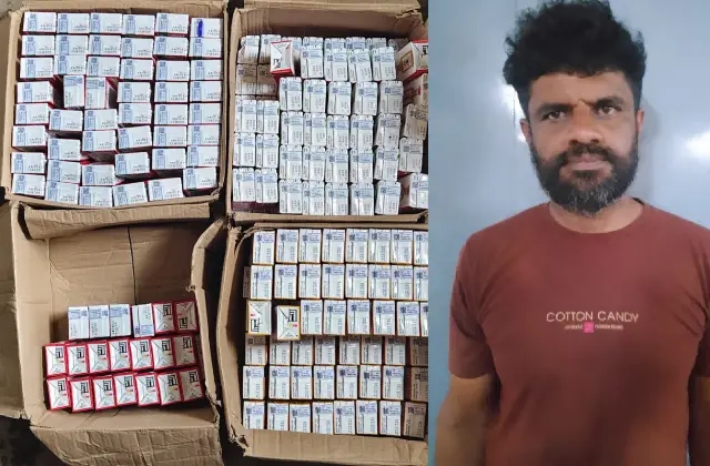 ಅಕ್ರಮವಾಗಿ ಮದ್ಯ ಮಾರಾಟ: ಆರೋಪಿಯ ಬಂಧನ, ಮದ್ಯ ವಶ - News Karnataka
