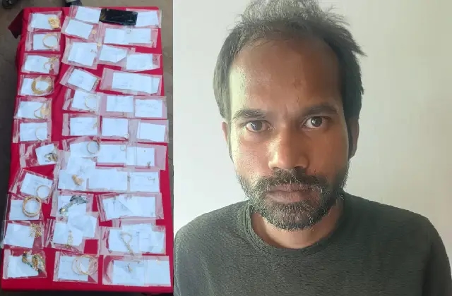ಮನೆಯೊಂದಕ್ಕೆ ನುಗ್ಗಿ 65.79 ಲಕ್ಷ ರೂ. ಮೌಲ್ಯದ ಚಿನ್ನಾಭರಣ ಕಳವು: ಖತರ್ನಾಕ್ ಕಳ್ಳನ ಬಂಧನ - News Karnataka
