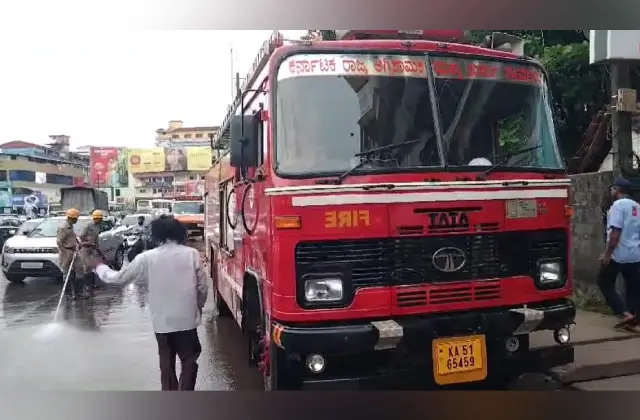 ಉಡುಪಿ ರಸ್ತೆಯಲ್ಲಿ ತೈಲ ಸೋರಿಕೆ: ಹಲವು ಬೈಕ್ ಸ್ಕಿಡ್ - News Karnataka