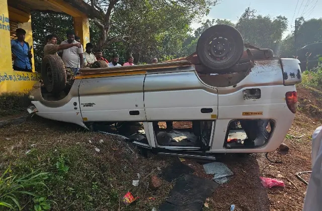 ಬಂಟ್ವಾಳ: ಶಾಲಾ ಮಕ್ಕಳನ್ನು ಕರೆದೊಯ್ಯುತ್ತಿದ್ದ ಕಾರು ಪಲ್ಟಿ! - News Karnataka