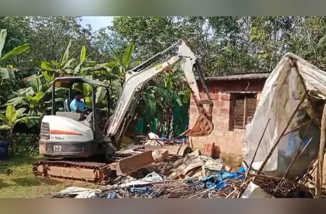 ದಯಾ ಮರಣ ಕೋರಿ ಅರ್ಜಿ ಸಲ್ಲಿಸಿದ ವೃದ್ಧ ದಂಪತಿಯ ಜೋಪಡಿ ಧ್ವಂಸ! - News Karnataka