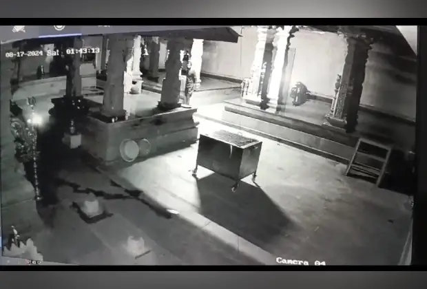 ಉಡುಪಿ: ಹೆಮ್ಮಾಡಿ ಶ್ರೀ ಲಕ್ಷ್ಮೀನಾರಾಯಣ ದೇವಸ್ಥಾನದಲ್ಲಿ ಕಳ್ಳತನ - News Karnataka