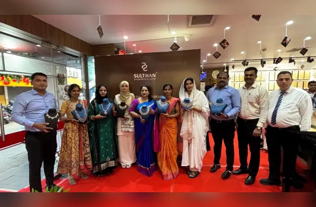 ಸುಲ್ತಾನ್ ಡೈಮಂಡ್ಸ್ ಆ್ಯಂಡ್ ಗೋಲ್ಡ್ನಲ್ಲಿ ವಿಶ್ವ ವಜ್ರ- ಡೈಮಂಡ್ ಪ್ರದರ್ಶನಕ್ಕೆ ಚಾಲನೆ - News Karnataka