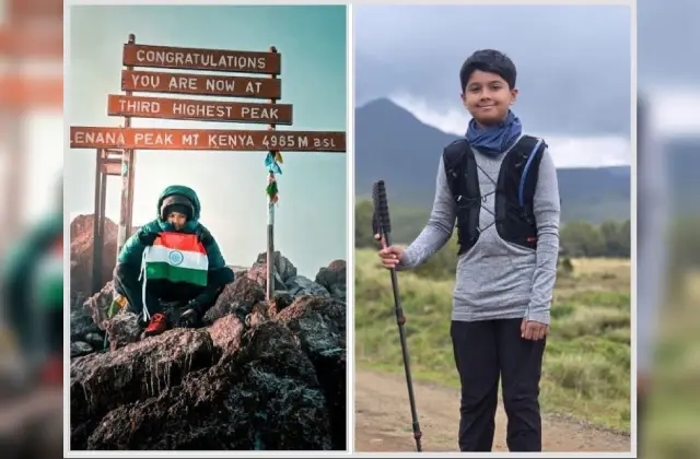 ಕಿಲಿಮಂಜಾರೋ ನಂತರ ಕೀನ್ಯಾ ಪರ್ವತಕ್ಕೆ 11 ನೇ ಆರೋಹಣ; ವಿಶ್ವದ ಗಮನ ಸೆಳೆದ ಮಂಗಳೂರು ಮೂಲದ ಕುಡಿ ಅಯಾನ್ ಮೆಂಡನ್ - News Karnataka