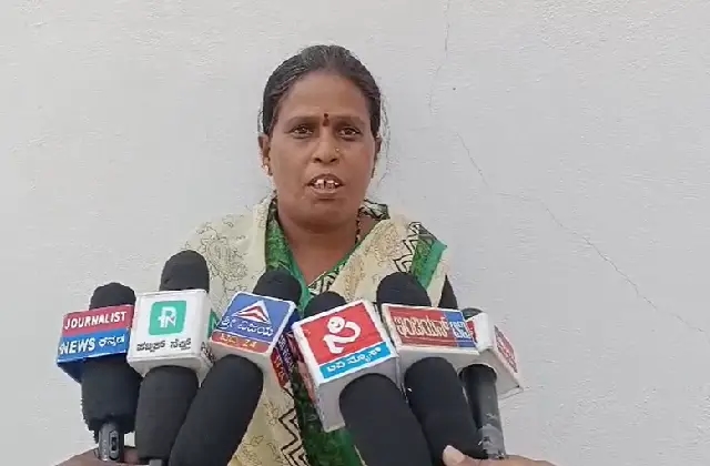 ಬೇರೊಬ್ಬರ ಜಮೀನಿನಲ್ಲಿ ಫ್ಲೋರ್ ಮಿಲ್ ನಿರ್ಮಾಣ: ಗ್ರಾ.ಪಂ ಮಾಜಿ ಅಧ್ಯಕ್ಷೆ ರೋಹಿಣಿ ಪುಟ್ಟರಾಜು ಆರೋಪ - News Karnataka