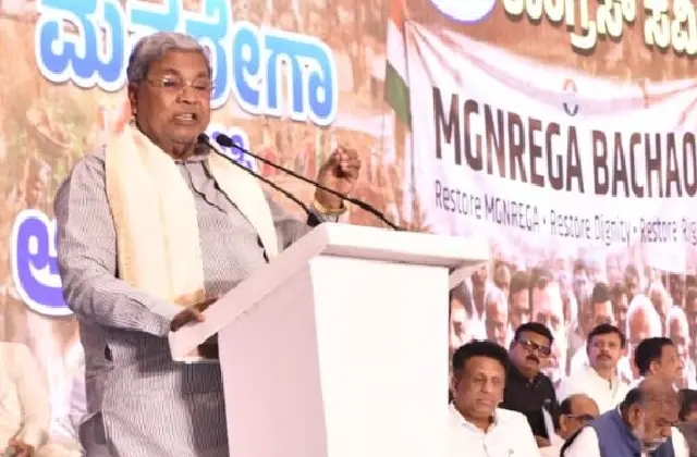 ಮಹಾತ್ಮ ಗಾಂಧಿ ಹೆಸರು ಎಂದರೆ ಬಿಜೆಪಿಗೆ ಅಲರ್ಜಿ: ಸಿಎಂ ಸಿದ್ದರಾಮಯ್ಯ - News Karnataka