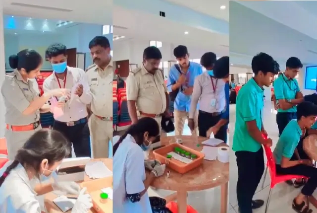 ಕಾಲೇಜ್ ಬಸ್ ಗೆ ಪೊಲೀಸ್ ರೇಡ್, ಬಸ್ ನಲ್ಲೇ ವಿದ್ಯಾರ್ಥಿಗಳಿಗೆ ಮಾದಕ ದ್ರವ್ಯ ಪರೀಕ್ಷೆ, ವಿವಿಧ ಕಾಲೇಜಿನ 200 ವಿದ್ಯಾರ್ಥಿಗಳಿಗೆ ಡ್ರಗ್ ಟೆಸ್ಟ್…! - News Karnataka