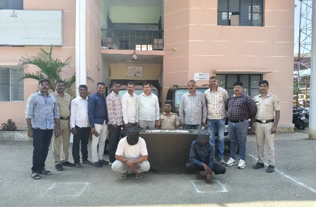 ಸಿಸಿ ಕ್ಯಾಮರಾ ನೀಡಿದ ಸುಳಿವು, ಇಬ್ಬರು ಜಾನುವಾರು ಕಳ್ಳರ ಬಂಧನ! - News Karnataka