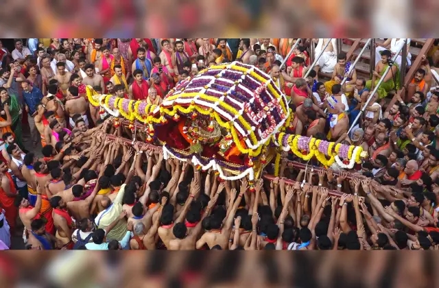 ವೆಂಕಟರಮಣ ದೇವಸ್ಥಾನದಲ್ಲಿ ಸಂಭ್ರಮದ "ಮಂಗಳೂರು ರಥೋತ್ಸವ" - News Karnataka