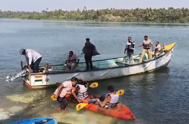 ಉಡುಪಿ: ಕೋಡಿಬೆಂಗ್ರೆ ಸಮುದ್ರದ ಮಧ್ಯೆ ಪ್ರವಾಸಿ ದೋಣಿ ಮುಳುಗಡೆ ಪ್ರಕರಣ: ಇಬ್ಬರು ಮೃತ್ಯು, ಓರ್ವಳ ಸ್ಥಿತಿ ಗಂಭೀರ! - News Karnataka