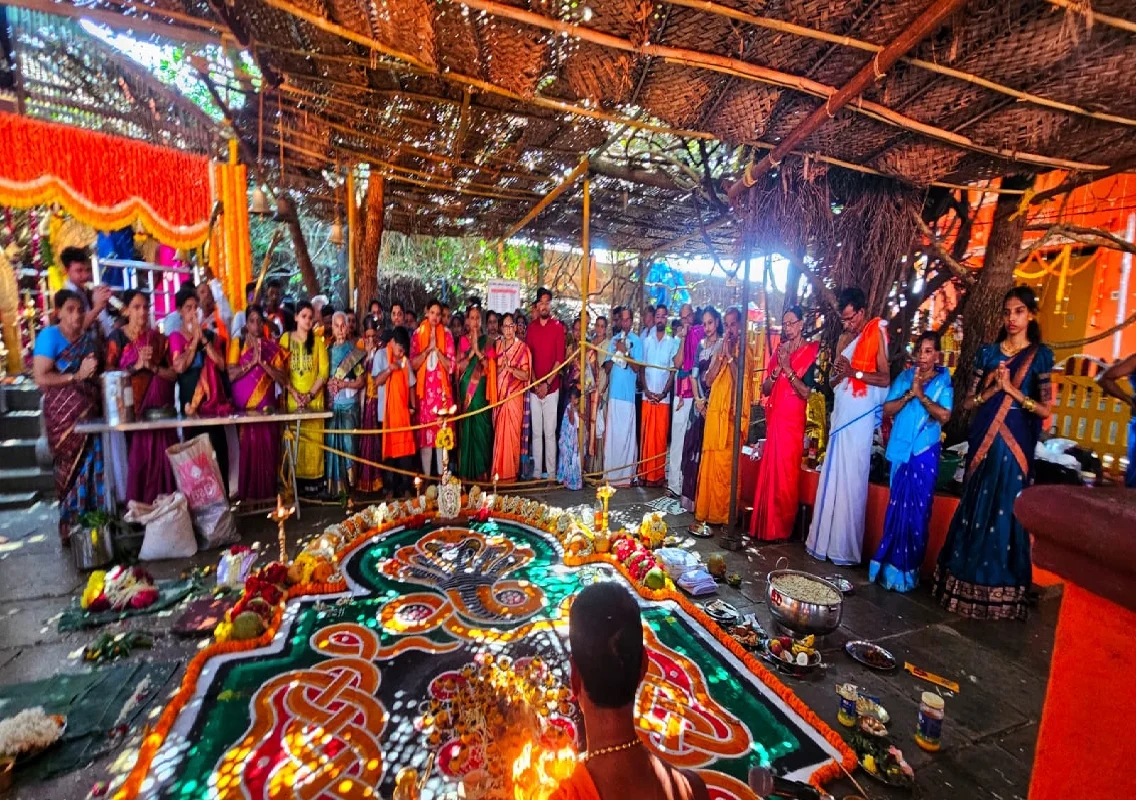ಮಂಚಿಕೆರೆ ಶ್ರೀ ವಾಸುಕಿ ನಾಗಯಕ್ಷಿ ಸನ್ನಿಧಾನ: 21ನೇ ವರ್ಧಂತಿ ಮಹೋತ್ಸವ ಸಂಪನ್ನ - News Karnataka