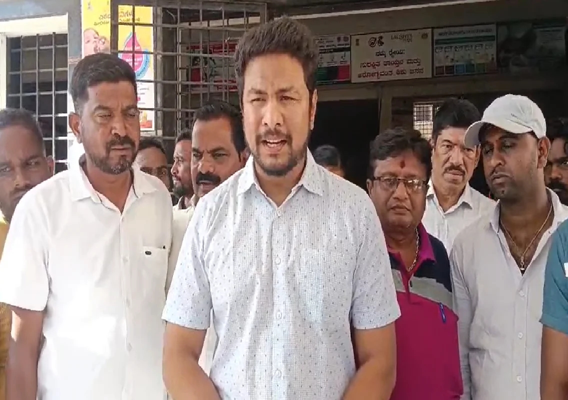 ಅಧಿಕಾರಿಗಳಿಗೆ ಚಳಿ ಬಿಡಿಸಿದ ಶಾಸಕ ದರ್ಶನ್ ಧ್ರುವನಾರಾಯಣ್! - News Karnataka