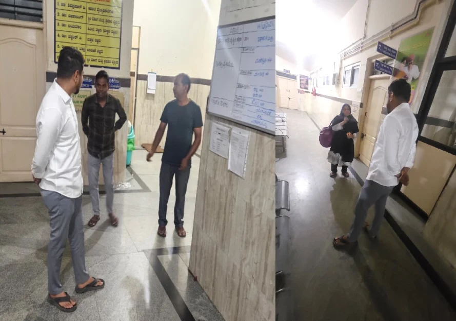 ರಾತ್ರೋರಾತ್ರಿ ತಾಯಿ- ಮಕ್ಕಳ ಆಸ್ಪತ್ರೆಗೆ ಶಾಸಕ ದರ್ಶನ್ ಧ್ರುವನಾರಾಯಣ್ ಭೇಟಿ! - News Karnataka
