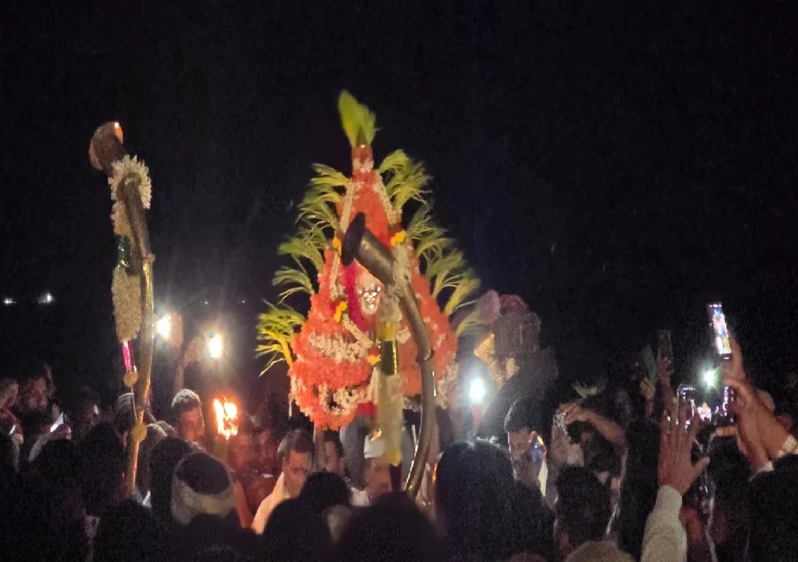 ಮೈಸೂರು: ವಿಜೃಂಭಣೆಯಿಂದ ಜರುಗಿದ ಹೊಸರಾಮನಹಳ್ಳಿ ದಂಡಮ್ಮ ಜಾತ್ರೆ - News Karnataka