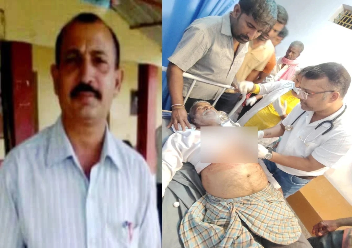 ಮಹಿಳೆಯರ ಮುಂದೆ ಮೂತ್ರ ವಿಸರ್ಜನೆ ಮಾಡುತ್ತಿದ್ದ ಶಿಕ್ಷಕ, ಪ್ರಶ್ನೆ ಮಾಡಿದ ವ್ಯಕ್ತಿಗೆ ಚಾಕುವಿನಿಂದ ಇರಿತ! - News Karnataka