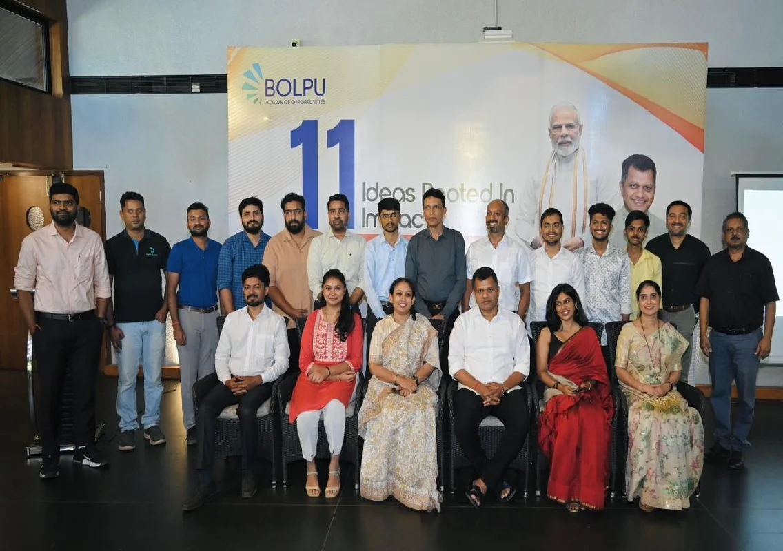 ‘ಬೊಲ್ಪು’ ಯೋಜನೆಯಡಿ 11 ಸ್ಟಾರ್ಟ್ಅಪ್ಗಳ ಆಯ್ಕೆ; ಭಾವಿ ನವೋದ್ಯಮಿಗಳೊಂದಿಗೆ ಸಂಸದರ ಸಂವಾದ - News Karnataka