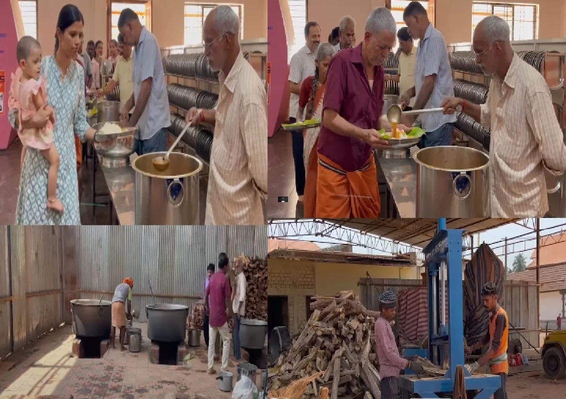 ಪುತ್ತೂರಿನ ದೇವಸ್ಥಾನಗಳಿಗೆ ತಟ್ಟಿದ ಗ್ಯಾಸ್ ಬಿಸಿ: ಸಿಲಿಂಡರ್ ಬಿಟ್ಟು ಸೌದೆ ಒಲೆಗೆ ಶರಣಾದ ಅನ್ನದಾನದ ಅಡುಗೆ ಶಾಲೆ! - News Karnataka