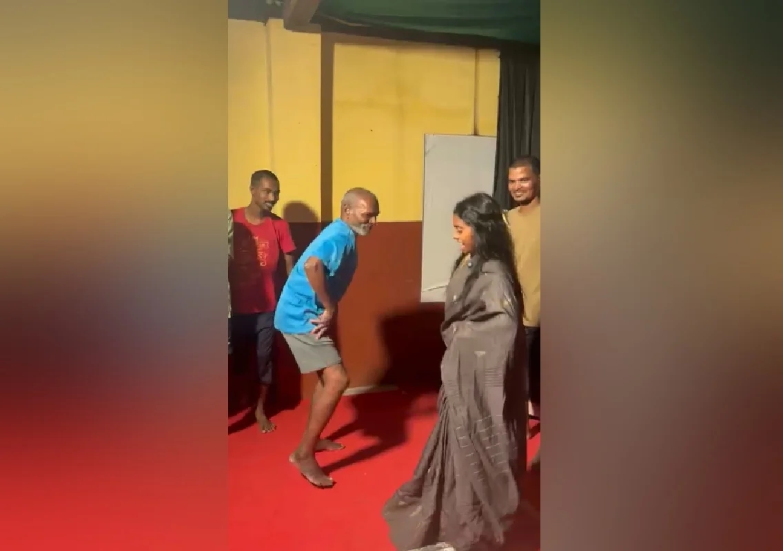 ಆಶ್ರಮದವರ ಹಾಡಿಗೆ ಹೆಜ್ಜೆ ಹಾಕಿದ ರಕ್ಷಿತಾ ಶೆಟ್ಟಿ! - News Karnataka