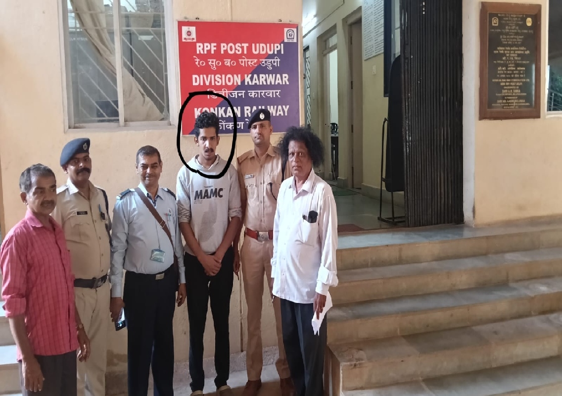 ಉಡುಪಿ: ರೈಲಿನಿಂದ ಜಿಗಿಯಲು ಯತ್ನಿಸಿದ ಯುವಕನ ರಕ್ಷಣೆ - News Karnataka