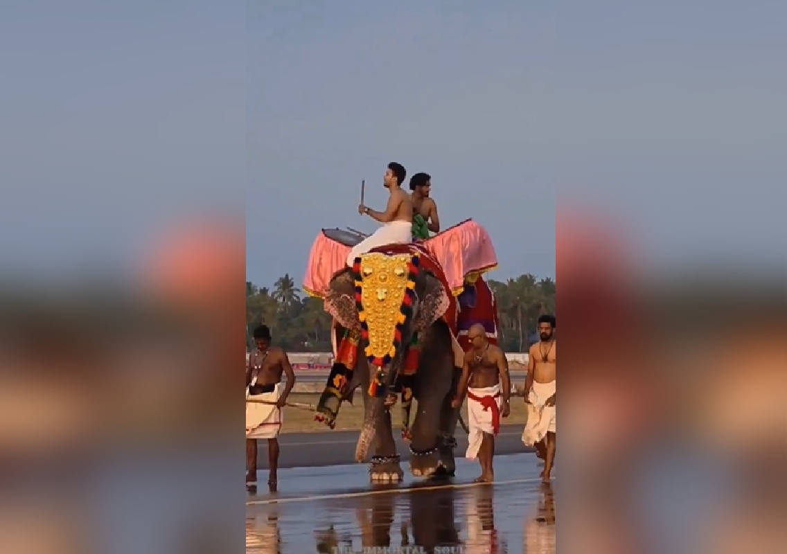 ಕೇರಳದ ಪೈಂಗುಣಿ ಉತ್ಸವ: ಐದು ಗಂಟೆಗಳ ಕಾಲ ವಿಮಾನಗಳ ಹಾರಾಟ ಸ್ಥಗಿತ! - News Karnataka