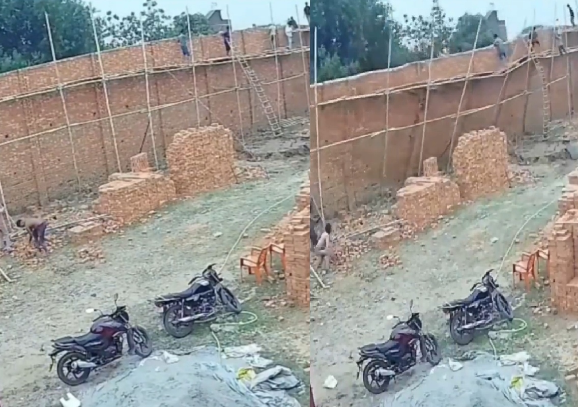 ಅಮ್ರೋಹಾದಲ್ಲಿ ನಿರ್ಮಾಣ ಹಂತದ ಗೋಡೆ ಕುಸಿತ; ಹಲವು ಕಾರ್ಮಿಕರಿಗೆ ಗಂಭೀರ ಗಾಯ! - News Karnataka
