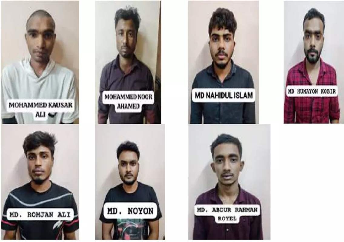 ಮಂಗಳೂರು : ಸಿಸಿಬಿ ಪೊಲೀಸರ ಕಾರ್ಯಾಚರಣೆ: ನಾಲ್ವರು ಅಪ್ರಾಪ್ತರ ಸಹಿತ 11 ಮಂದಿ ಬಾಂಗ್ಲಾ ಪ್ರಜೆಗಳ ಬಂಧನ - News Karnataka