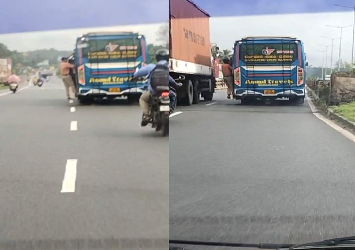 ಉಡುಪಿ: ಜೀವದ ಜೊತೆ ಚೆಲ್ಲಾಟ, ಫುಟ್ಬೋರ್ಡ್ನಲ್ಲಿ ನೇತಾಡಿದ ವಿದ್ಯಾರ್ಥಿಗಳು - News Karnataka