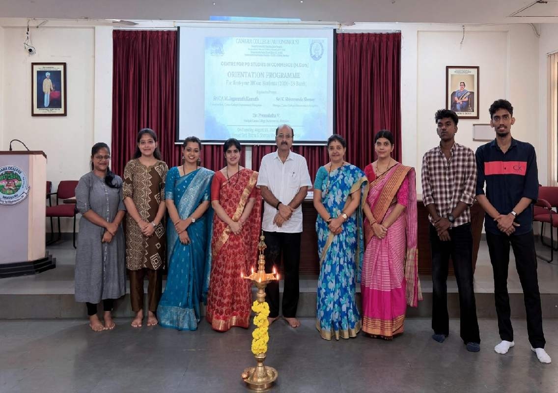 ಕೆನರಾ ಕಾಲೇಜಿನಲ್ಲಿ ಎಂ.ಕಾಂ ಓರಿಯೆಂಟೇಶನ್ – 2026 - News Karnataka