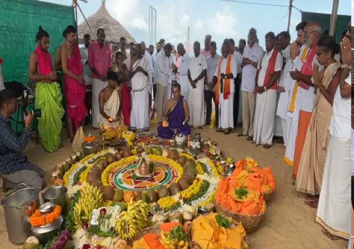 ಮಲ್ಪೆಯಲ್ಲಿ ಸಮುದ್ರ ಪೂಜೆ; ಉತ್ತಮ ಮೀನುಗಾರಿಕೆಗೆ ಪ್ರಾರ್ಥನೆ - News Karnataka