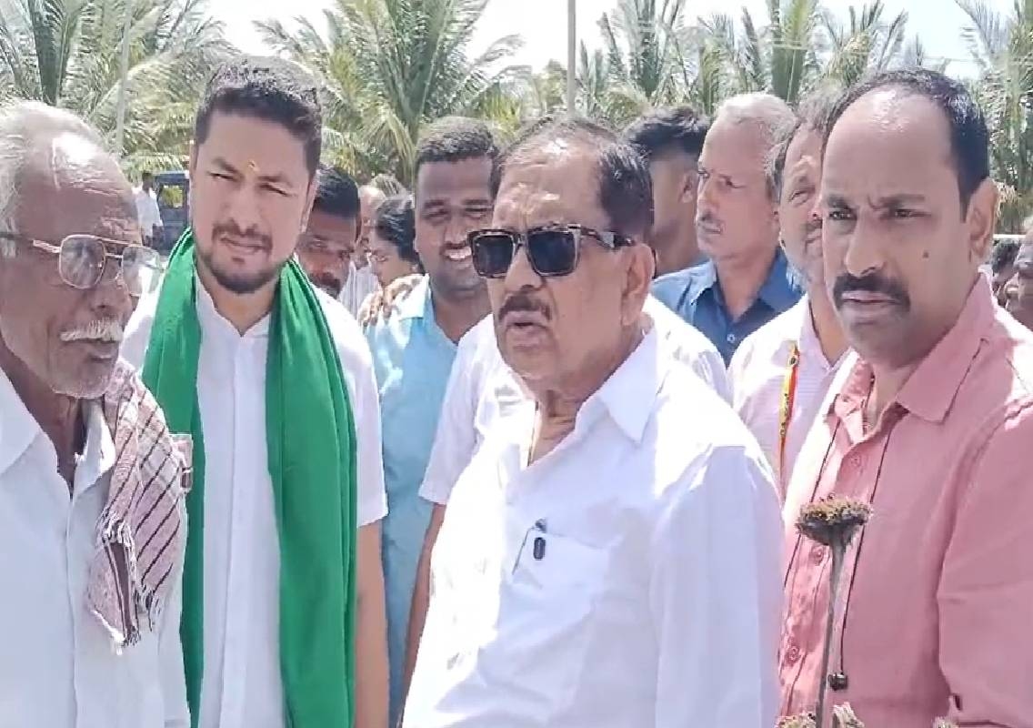 ನಂಜನಗೂಡು ತಾಲ್ಲೂಕಿನಲ್ಲಿ ಡಿಸಿಎಂ ಡಾ.ಜಿ. ಪರಮೇಶ್ವರ್ ಬರ ಪರಿಶೀಲನೆ - News Karnataka