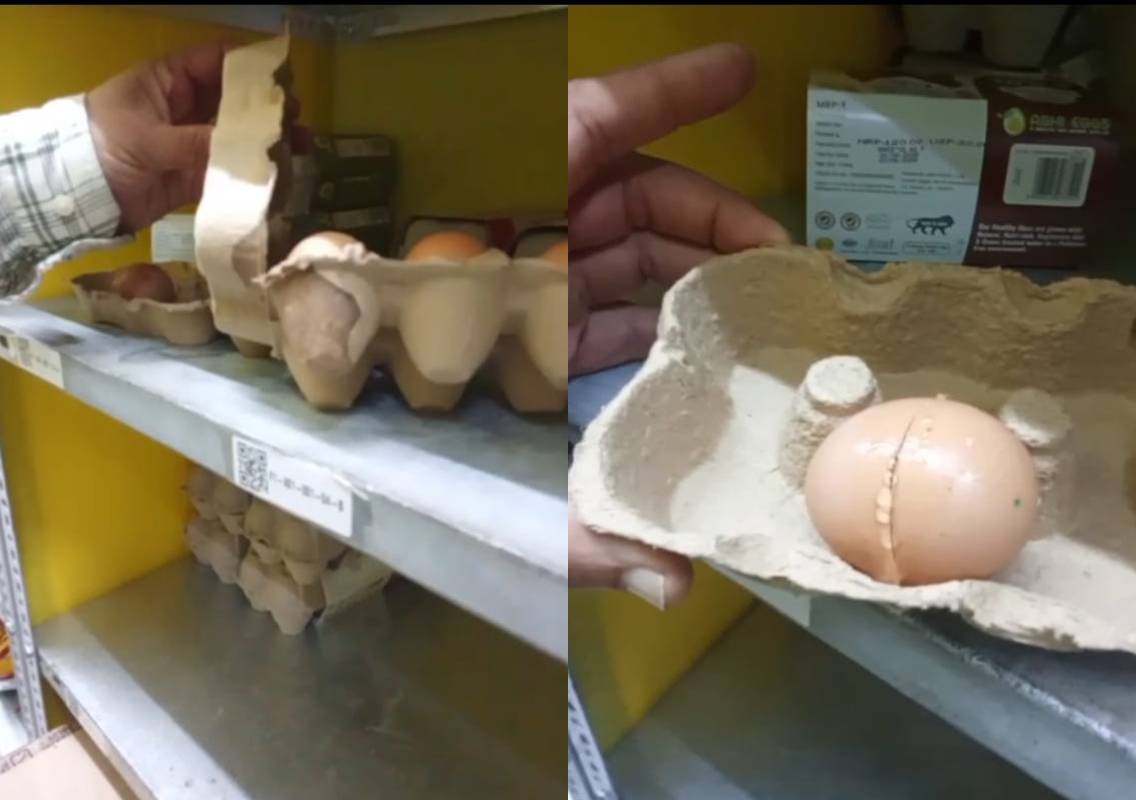 ಮಂಗಳೂರು: ಆನ್ಲೈನ್ ಮೊಟ್ಟೆಯಲ್ಲಿ ಹುಳ ಪತ್ತೆ, ಬ್ಲಿಂಕ್ ಇಟ್ ಗೋದಾಮಿಗೆ ಬೀಗ - News Karnataka