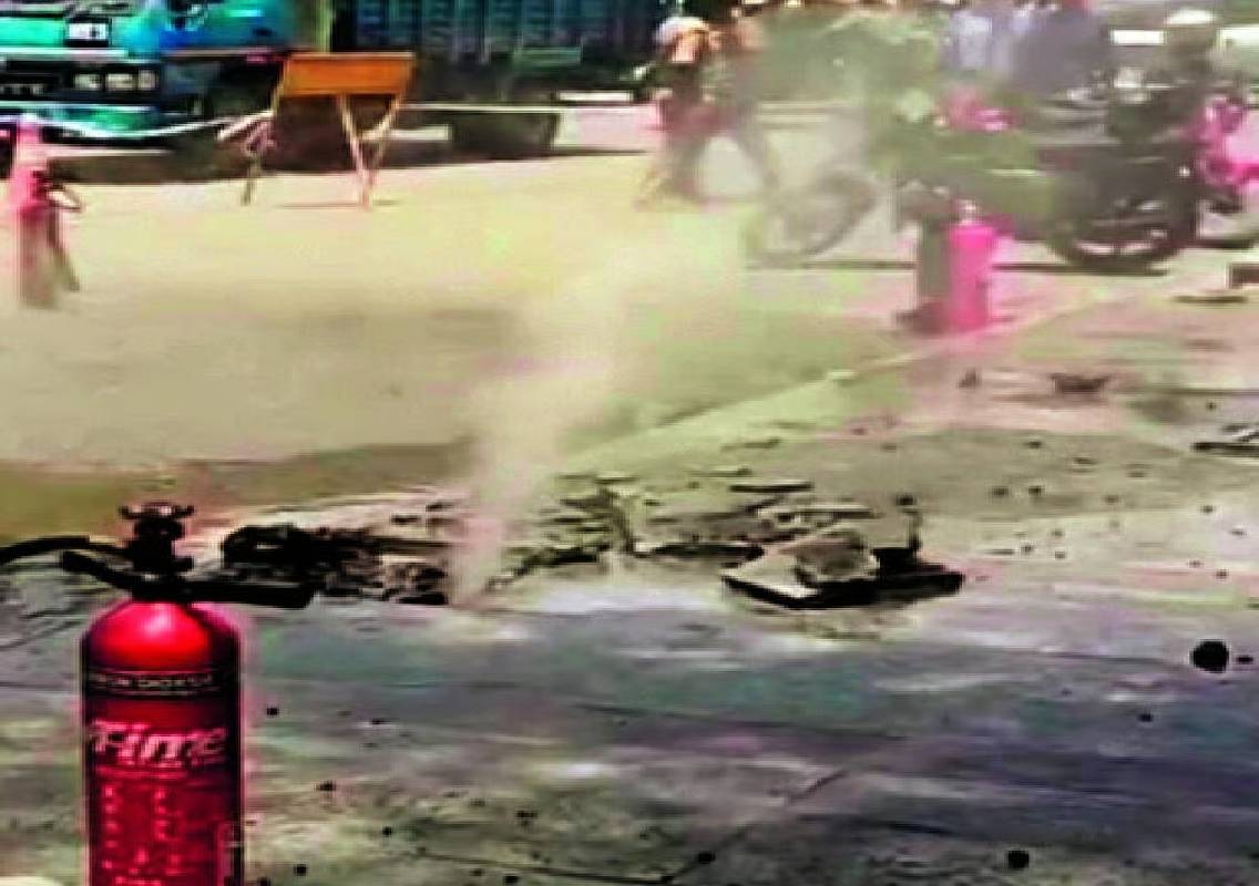 ಬೆಂಗಳೂರು: ಕಾಮಗಾರಿ ವೇಳೆ ಪೈಪ್ಗೆ ಹಾನಿ, ಅನಿಲ ಸೋರಿಕೆ! - News Karnataka