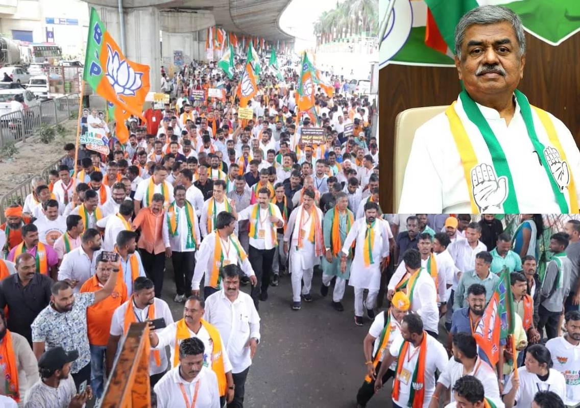 ಬಿಜೆಪಿಯವರೇ ಭ್ರಷ್ಟಾಚಾರದಲ್ಲಿ ಕಂಠಪೂರ್ತಿ ಮುಳುಗಿದ್ದಾರೆ, ಇವರೇನು ಸತ್ಯ ಹರಿಶ್ಚಂದ್ರನ ಮೊಮ್ಮಕ್ಕಳಾ..? ಇವರದ್ದು ಪೇಯ್ಡ್ ಪಾದಯಾತ್ರೆ ; ಬಿಕೆ ಹರಿಪ್ರಸಾದ್ ಟೀಕೆ - News Karnataka