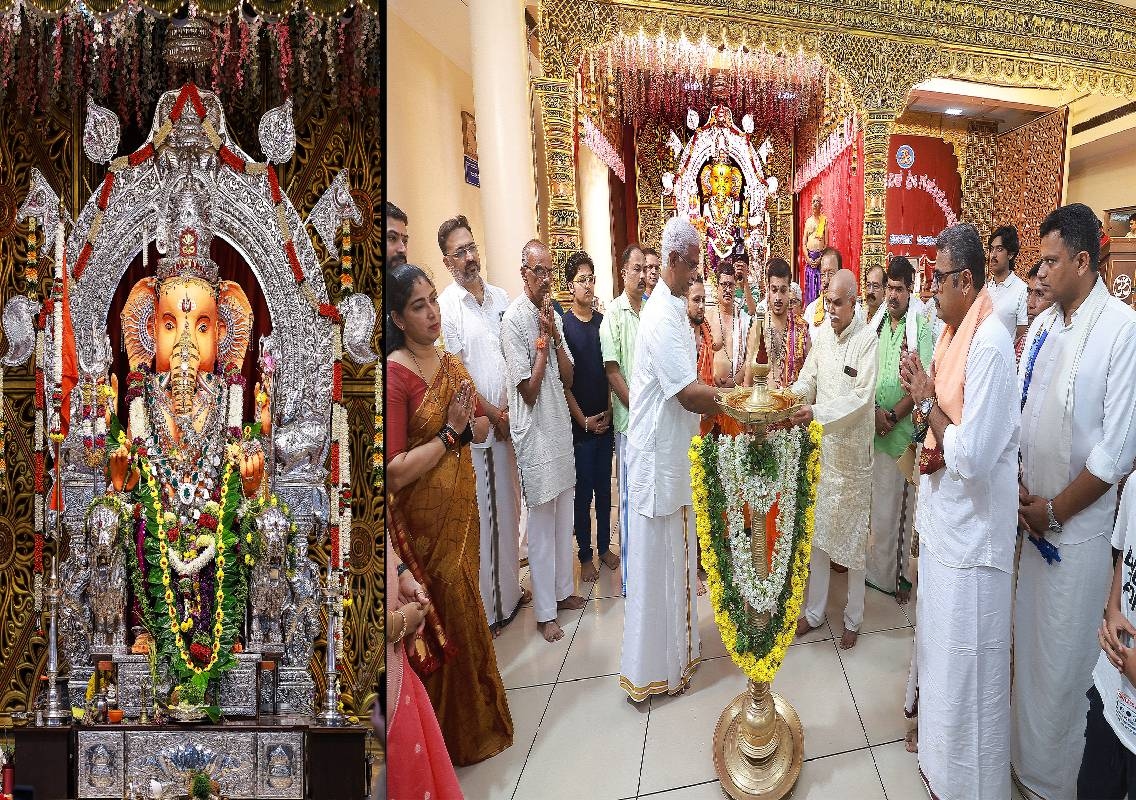 ಸಂಘನಿಕೇತನದಲ್ಲಿ 79ನೇ ವರ್ಷದ ಸಾರ್ವಜನಿಕ ಶ್ರೀ ಗಣೇಶೋತ್ಸವ ಪ್ರಯುಕ್ತ ಶ್ರೀ ದೇವರ ಮೃತಿಕ ವಿಗ್ರಹ ಪ್ರತಿಷ್ಠೆ - News Karnataka