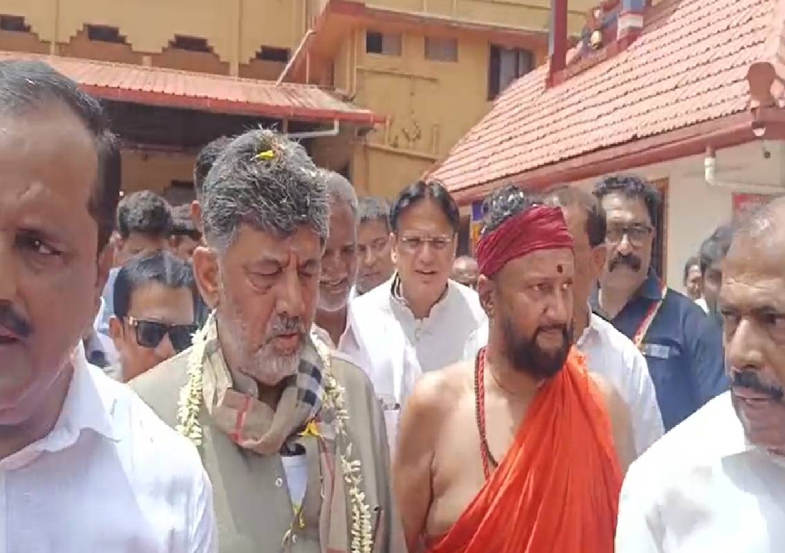 ಇತಿಹಾಸ ಪ್ರಸಿದ್ಧ ಕದ್ರಿ ದೇವಸ್ಥಾನಕ್ಕೆ ಆಗಮಿಸಿದ ಸಿಎಂ ಡಿಕೆಶಿ! - News Karnataka
