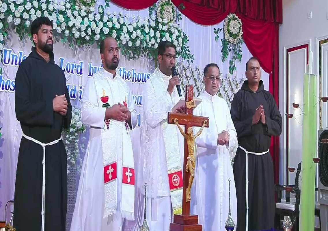 ಕೆಮ್ಮಣ್ಣು ಚರ್ಚಿನ ನವೀಕೃತ ಲಿಟಲ್ ಫ್ಲವರ್ ಸಭಾಭವನ ಲೋಕಾರ್ಪಣೆ - News Karnataka