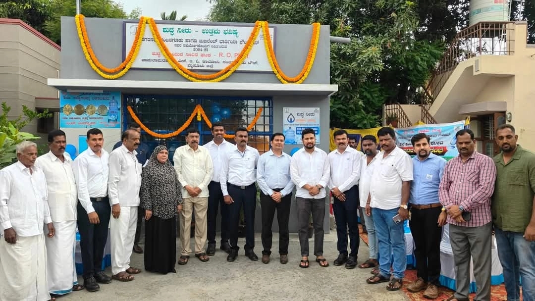 ಶುದ್ಧ ಕುಡಿಯುವ ನೀರಿನ ಘಟಕ ಉದ್ಘಾಟಿಸಿ ಶಾಸಕ ದರ್ಶನ್ ಧ್ರುವನಾರಾಯಣ್ ಬಣ್ಣನೆ - News Karnataka