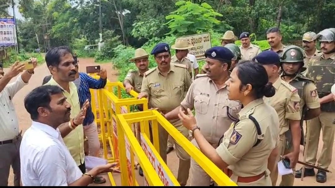 ಬ್ರಹ್ಮಾವರ ಠಾಣೆಗೆ ಆಗಮಿಸಿದ ತಿಮರೋಡಿ: ಪೊಲೀಸರಿಂದ ತೀವ್ರ ವಿಚಾರಣೆ - News Karnataka