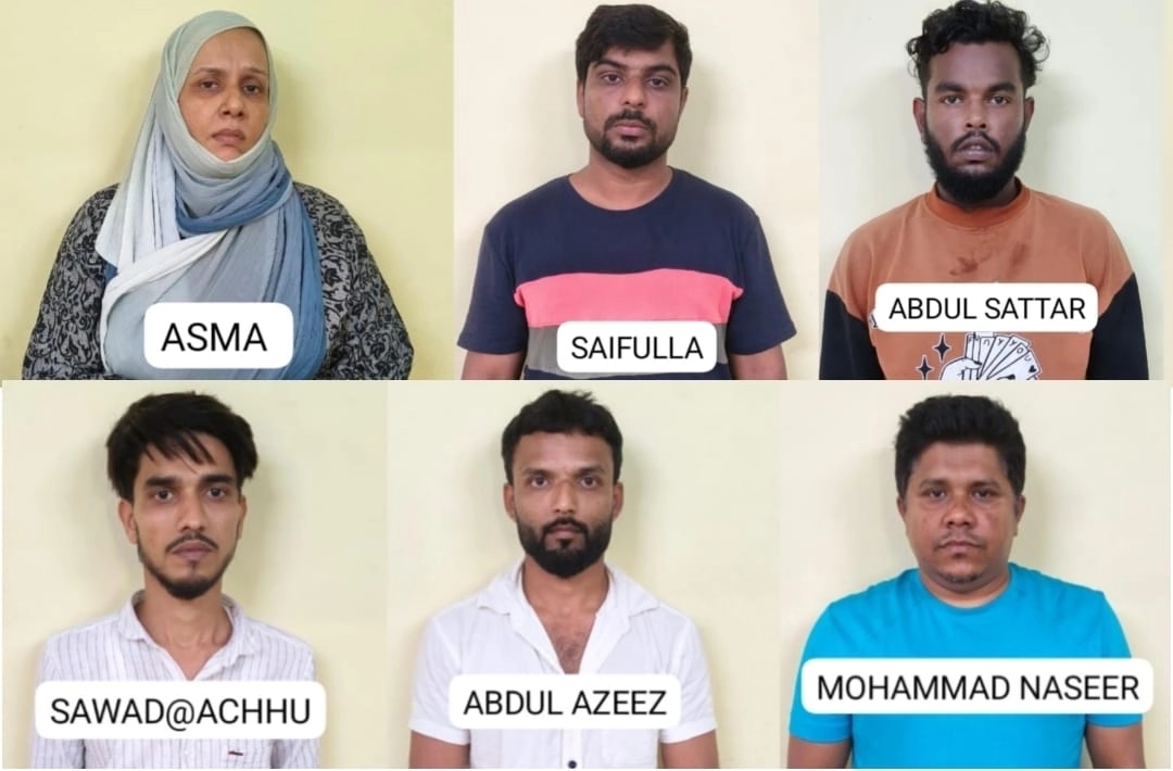 ಕುಂದಾಪುರ: ಹನಿ ಟ್ರ್ಯಾಪ್ ಬಲೆಗೆ ಬೀಳಿಸಿ ಸುಲಿಗೆ: ಮುಸ್ಲಿಂ ಮಹಿಳೆ ಸಹಿತ ಆರು ಮಂದಿಯ ಬಂಧನ - News Karnataka