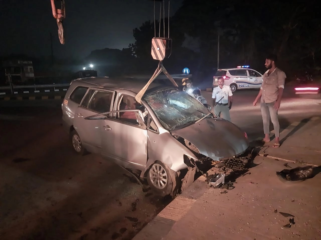 ಬಿ.ಸಿರೋಡಿ ಸರ್ಕಲ್ ನಲ್ಲಿ ಭೀಕರ ಅಪಘಾತ! - News Karnataka