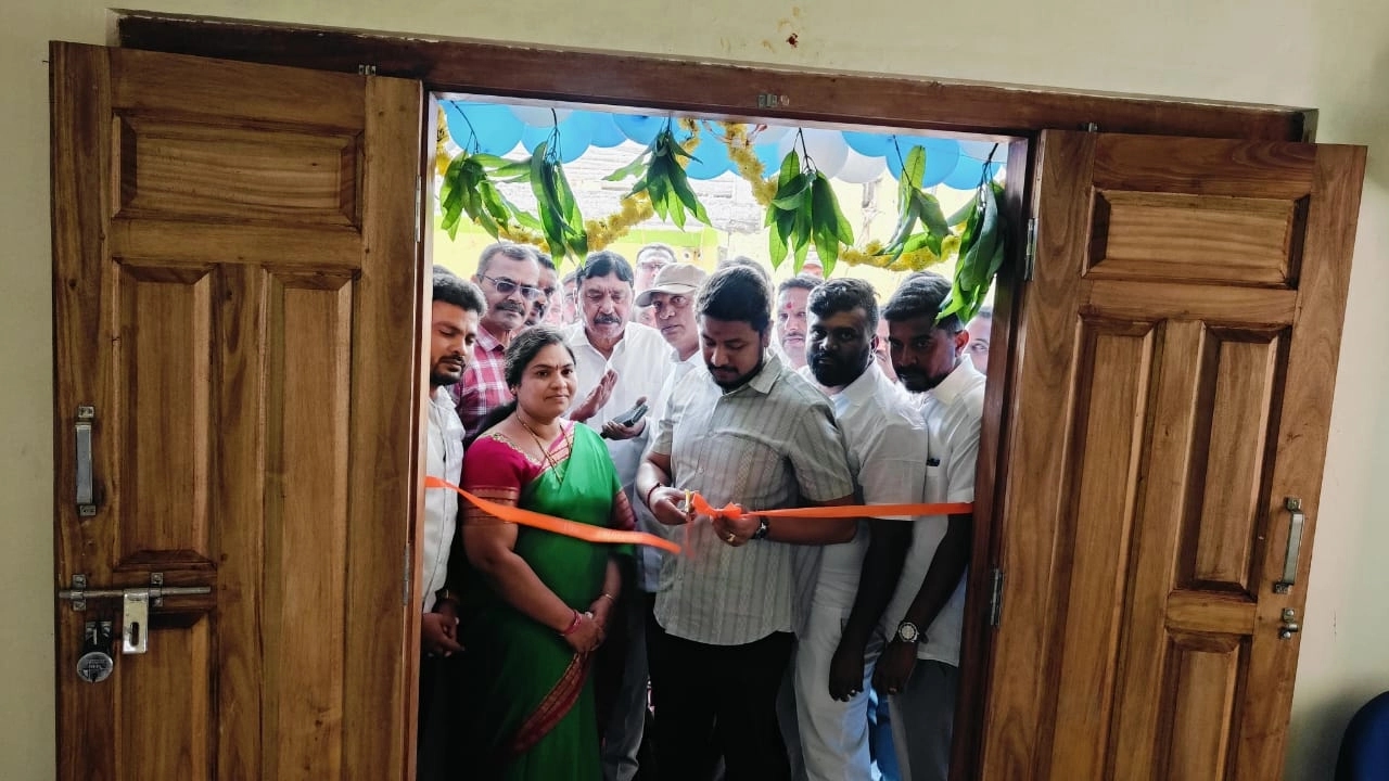 ಕಳಲೆ ಗ್ರಾಮ ಪಂಚಾಯಿತಿ ಕಟ್ಟಡ ಉದ್ಘಾಟನೆ - News Karnataka