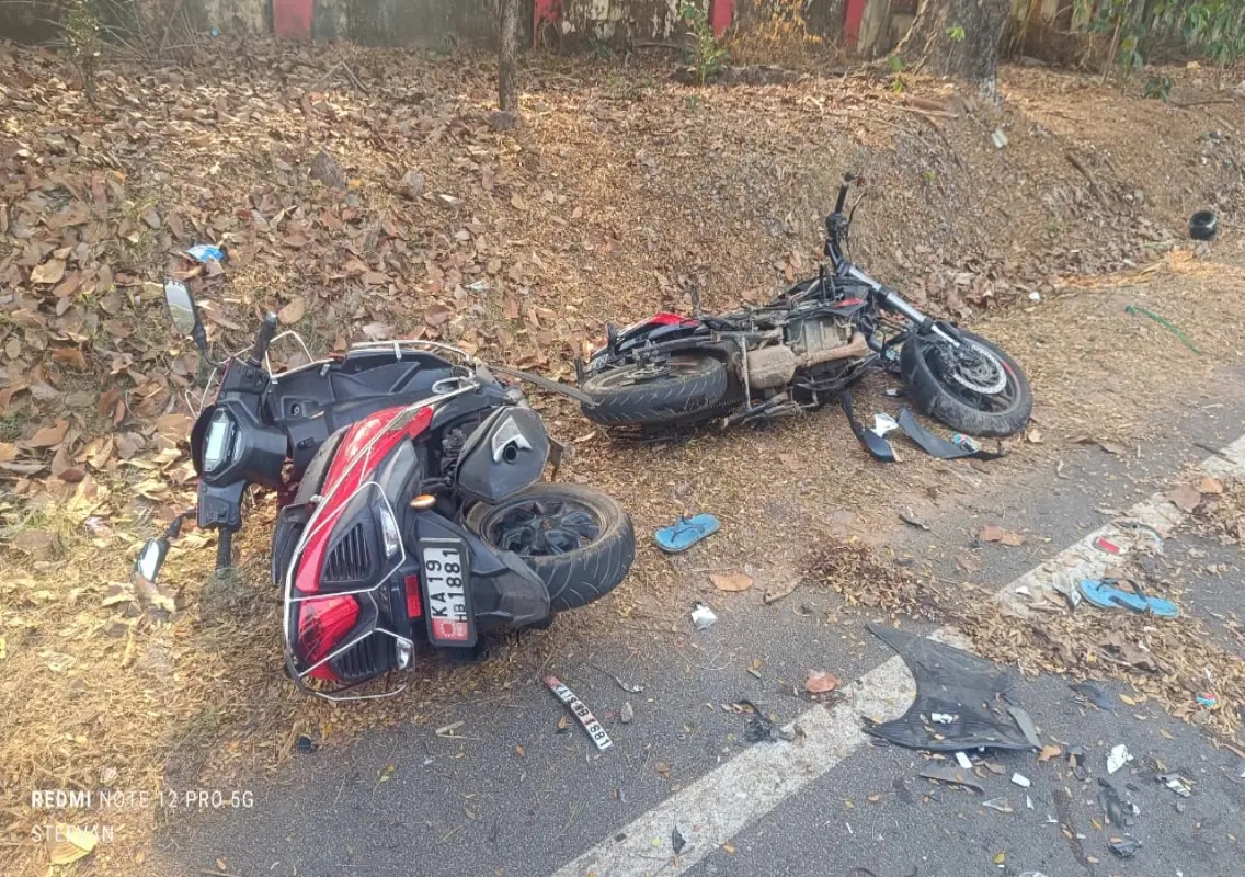 ಉಡುಪಿ: ಎರಡು ಬೈಕ್ ಗಳು ಮುಖಾಮುಖಿ ಡಿಕ್ಕಿ; ಓರ್ವ ಸವಾರ ಮೃತ್ಯು - News Karnataka