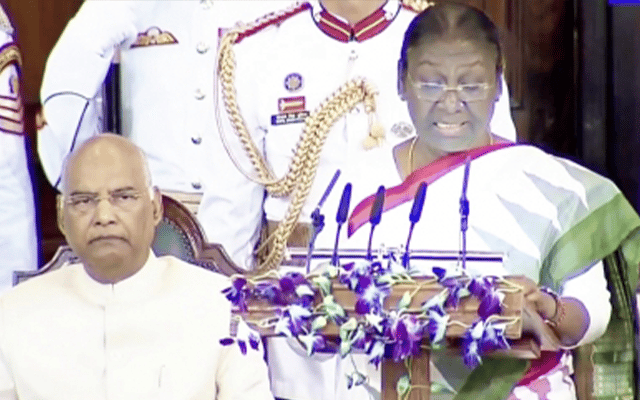 Droupadi Murmu takes oath as 15th President of India