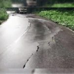 Madikeri: Road between Devarakolli and Koyanad is in danger of collapsing