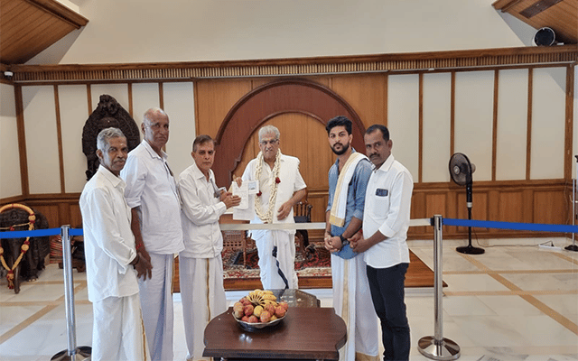 Special grant from Dharmasthala to Venur temple