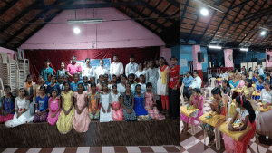 Mulki: Solapur chadar and sweets distribution programme for children